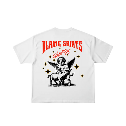 Blame Saints Heavy Boxy T Shirt