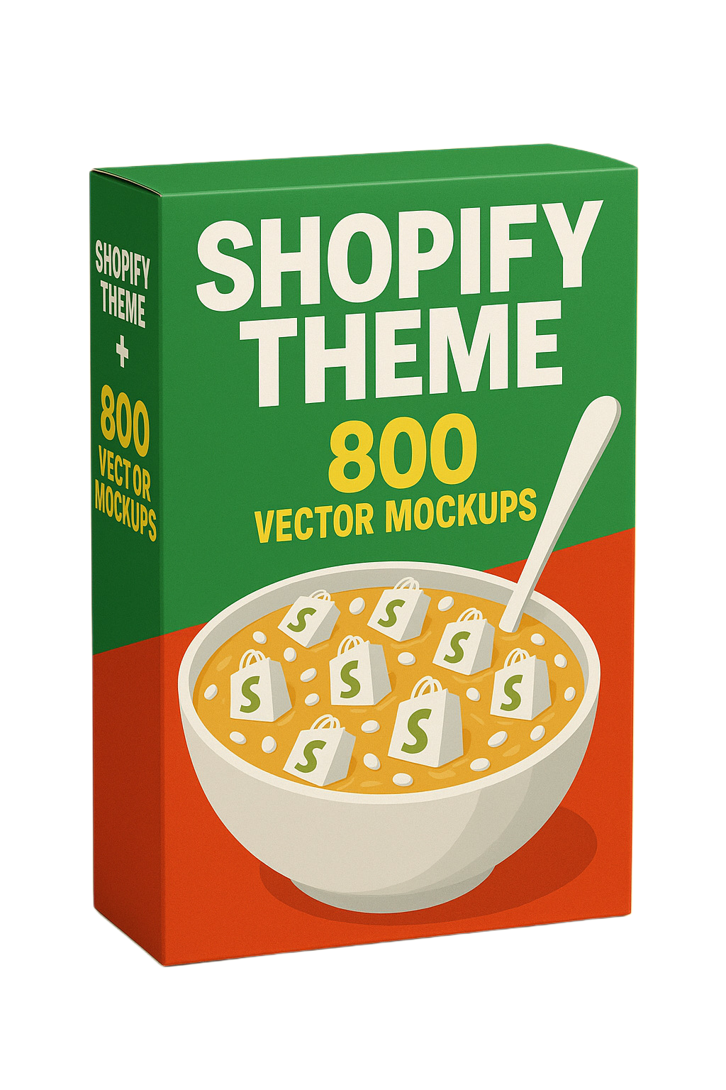 Shopify Premieum Theme + 800 Vector mock ups